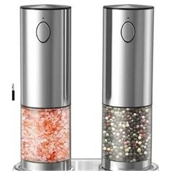 Trudeau Rechargeable Electric Salt and Pepper Mills