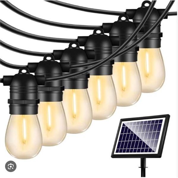 Artika Solar Blaze 20-LED Bulb Solar String Lights with IP65 Rating