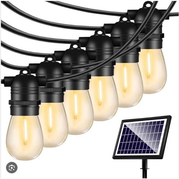 Artika Solar Blaze 20-LED Bulb Solar String Lights with IP65 Rating