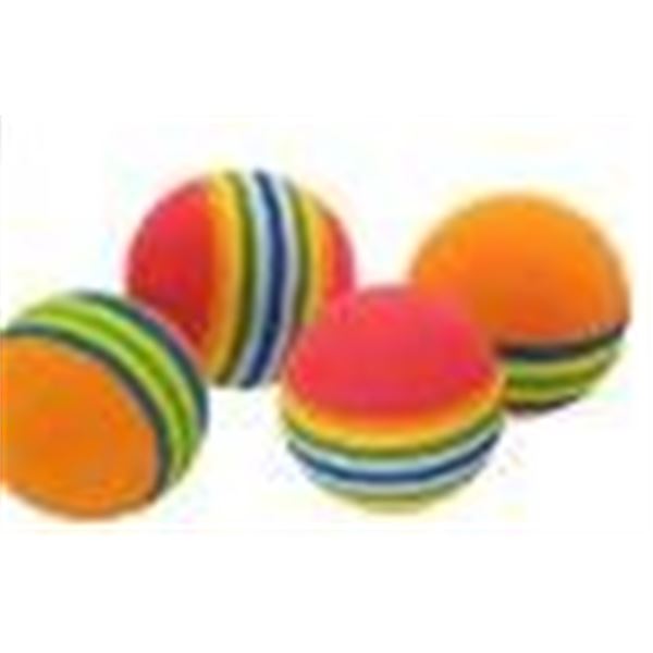 Furry Frolics Multicolor Cat Toy Balls – Bulk Container