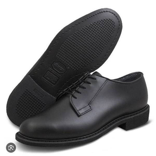 Altama 6R Black Uniform Oxford Shoes, Women’s Size 6 Regular, Made in the USA