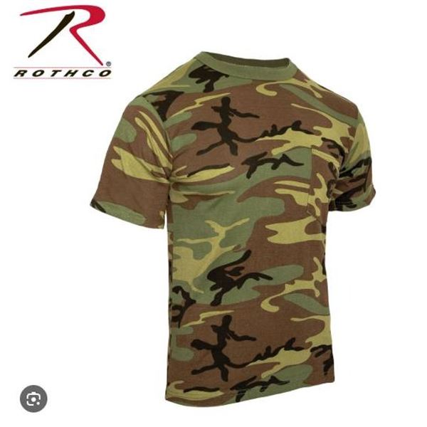 Rothco Item 3734, Woodland Camo, Size 2XL