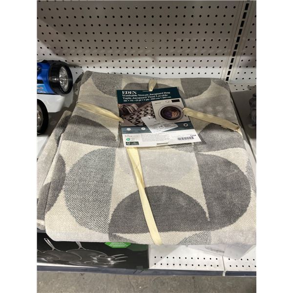 Eden Washable Woven Jacquard Rug, 5ft x 7ft, 150 cm x 210 cm