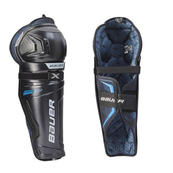 Bauer S21 Senior X Shin Guards, Made in Thailand