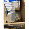 Image 3 : LOT OF ASSORTED Electrical Components Including Eaton GFCI Outlets and Mounting Hardware