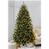 Image 1 : 7.5 ft Artificial Christmas Tree with Pre-Lit LED Lights