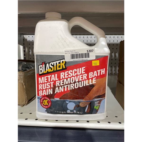 Blaster Metal Rescue Rust Remover Bath – 1 Gallon