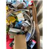 Image 2 : Pallet Box Lot of Assorted  Household and DIY Items Including Hoses, Plastic Containers, and Tools