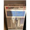Image 3 : ClosetMaid 2-Door Stackable Organizer in White 31.5-inch (80 cm) height, 11.63-inch (29.5 cm) depth,