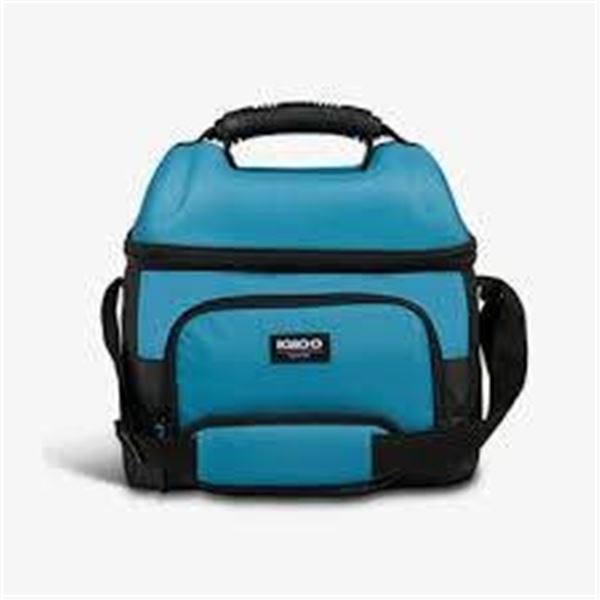 Igloo Latitude Hardtop Gripper Cooler Bag, MaxCold 22-Can Capacity