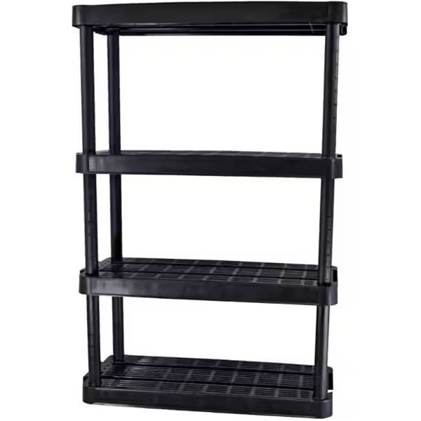 MaxIt Heavy Duty Adjustable Shelving Unit with 4 Shelves