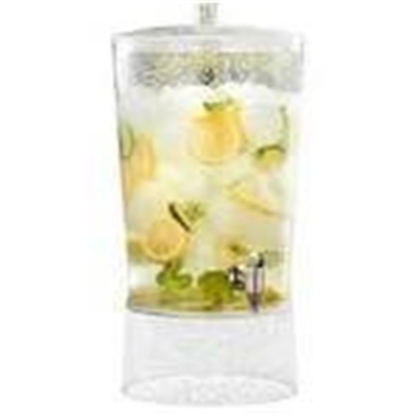 2.9-Gallon Acrylic Beverage Dispenser with Spigot