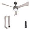 Image 1 : VAGIZM 52 Inch DC Motor Ceiling Fan with LED Light