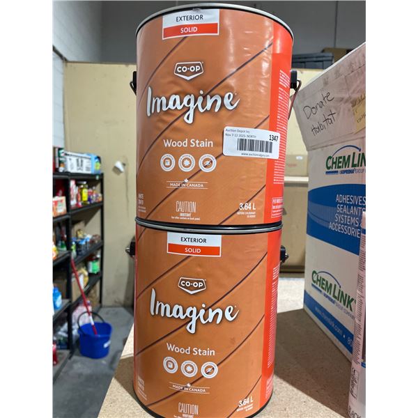 CO-OP Imagine Exterior Solid Wood Stain, 3.64 Liters, Made In Canada