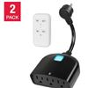 Image 1 : Prime WiFi Smart Outlets With Remote Control, 2-Pack
