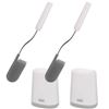 Image 1 : Joseph Joseph Flex Lite Toilet Brush with Holder, 2 Pieces