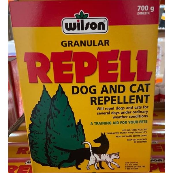 Wilson Granular Repell Dog and Cat Repellent, 700 g, Case of 12