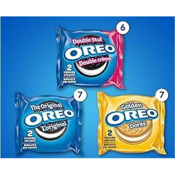 Oreo Variety Pack, 1.46 kg, Assorted Flavors