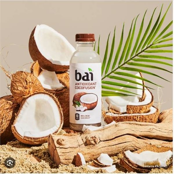 Bai Antioxidant Cocofusion Bottled Beverage Assortment 12x532ml