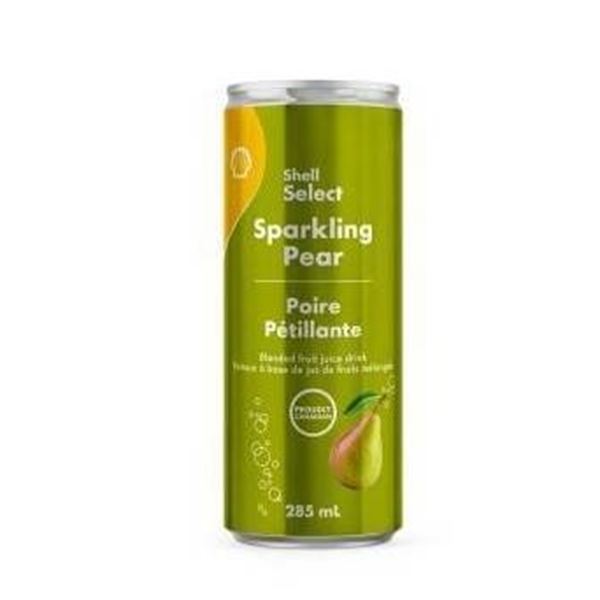 Shell Select Sparkling Pear Beverage 355 mL Cans, Approx. 24 Pieces