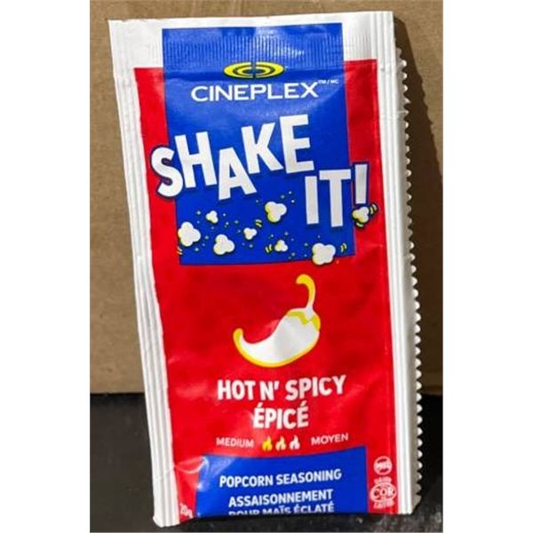 Cineplex Hot Sauce Popcorn Seasoning 400 Units, GRAC-180A