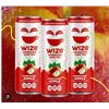 Image 1 : Wize Sparkling Iced Tea Apple 12 x 355ml Cans