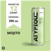 Image 1 : Atypique Non-Alcoholic Mojito 12 x 355 mL Cans
