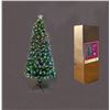 Image 1 : Shatchi 4 Ft Fibre Optic LED Christmas Tree