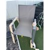 Image 3 : Outdoor Mesh Patio Chair with Metal Frame, Model RS-74924