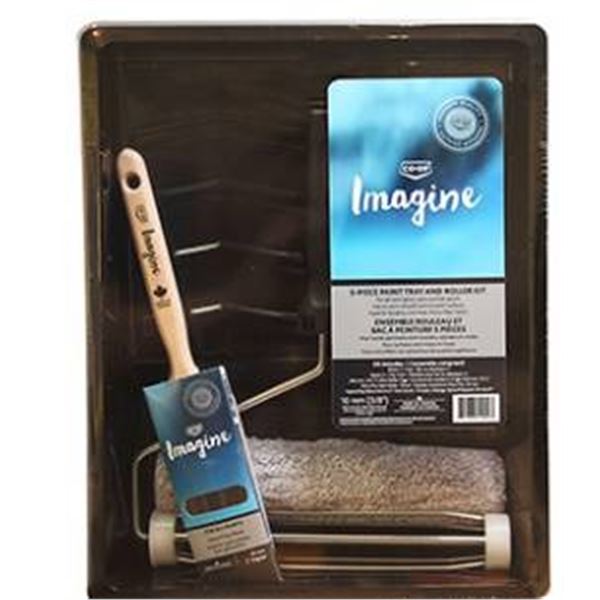 Eco-Op Imagine Specialty Paint Tray And Roller Kit