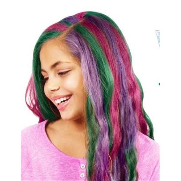 Girl Crush Crayola Creations 3-in-1 Color Maker Hair Accessory Kit