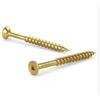 Image 1 : 8×2 Yellow Zinc Project Screws (20 lbs)