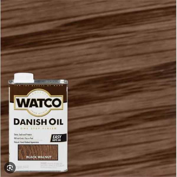 Watco Danish Oil Black Walnut Finish, 947 mL