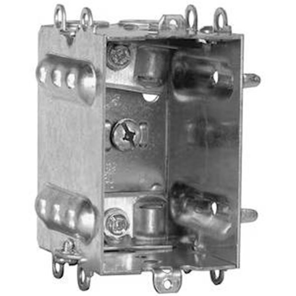 3- 6 PACK Hubbell TradeSELECT 1104LHUVP6 2-Inch x 3-Inch Utility Boxes