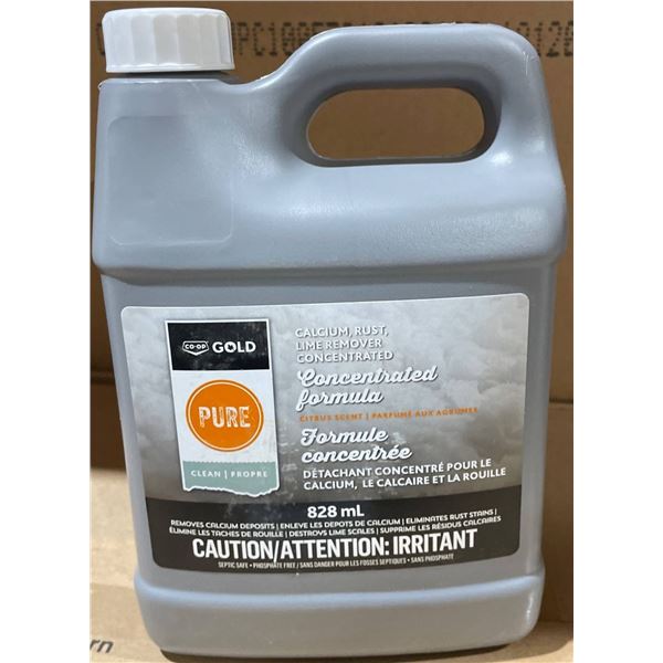 Co-Op Gold Pure Calcium Lime And Rust Remover, 828 mL, 12-Pack