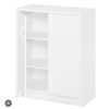 Image 1 : ClosetMaid 2-Door Stackable Organizer in White 31.5-inch (80 cm) height, 11.63-inch (29.5 cm) depth,