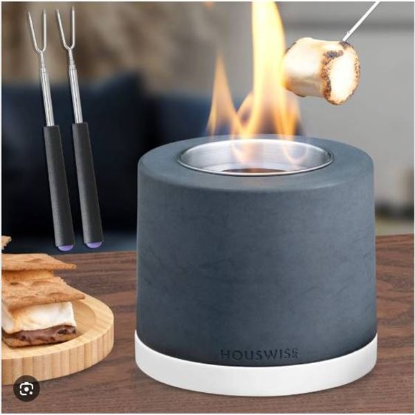 Houswise Altair Tabletop Fire Pit with Smokeless Design