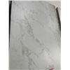 Image 3 : Streta White Marble Finish Laminate Countertop, 8 ft x 25-8/16in x 1in