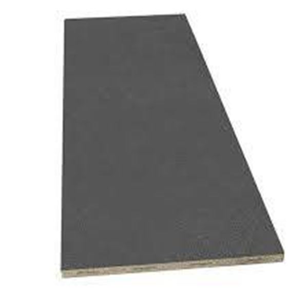 Belanger Laminates Postformed Worktop Black Stone 25 x 97 x 1-1/8 Inches