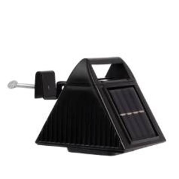 Moonrays LOT OF 2 Solar Gutter Lights with Bright White SMD LEDs