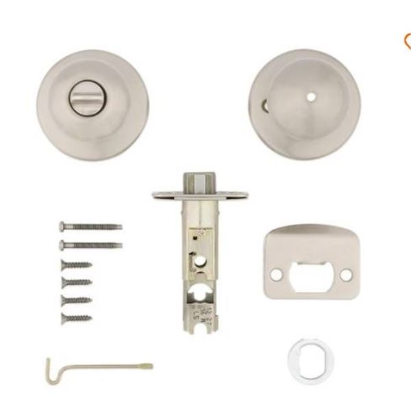 Weiser Safe Lock Bed and Bath Door Knobs – Set of 6