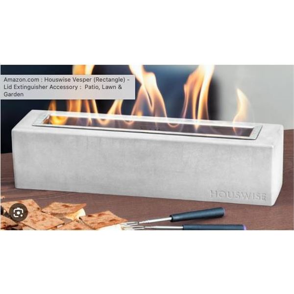 Houswise Vesper Tabletop Fire Pit With Smokeless Operation