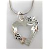Image 1 : $60 Silver Heart 16" Necklace