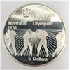 Image 1 : Silver Canada $5 Olympia 24.69G Coin