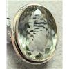 Image 2 : $240 Silver Green Amethyst 8.1Ct 8.3G Ring
