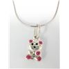 Image 1 : $60 Silver Bear 16" Necklace