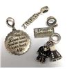 Image 1 : $150 Silver 11.4G Pandora Style  Beads