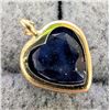 Image 2 : $240 10K  Sapphire 0.6Ct Pendant