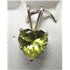 Image 2 : Silver Peridot 0.95Ct Pendant