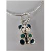 Image 1 : $60 Silver Bear 16" Necklace